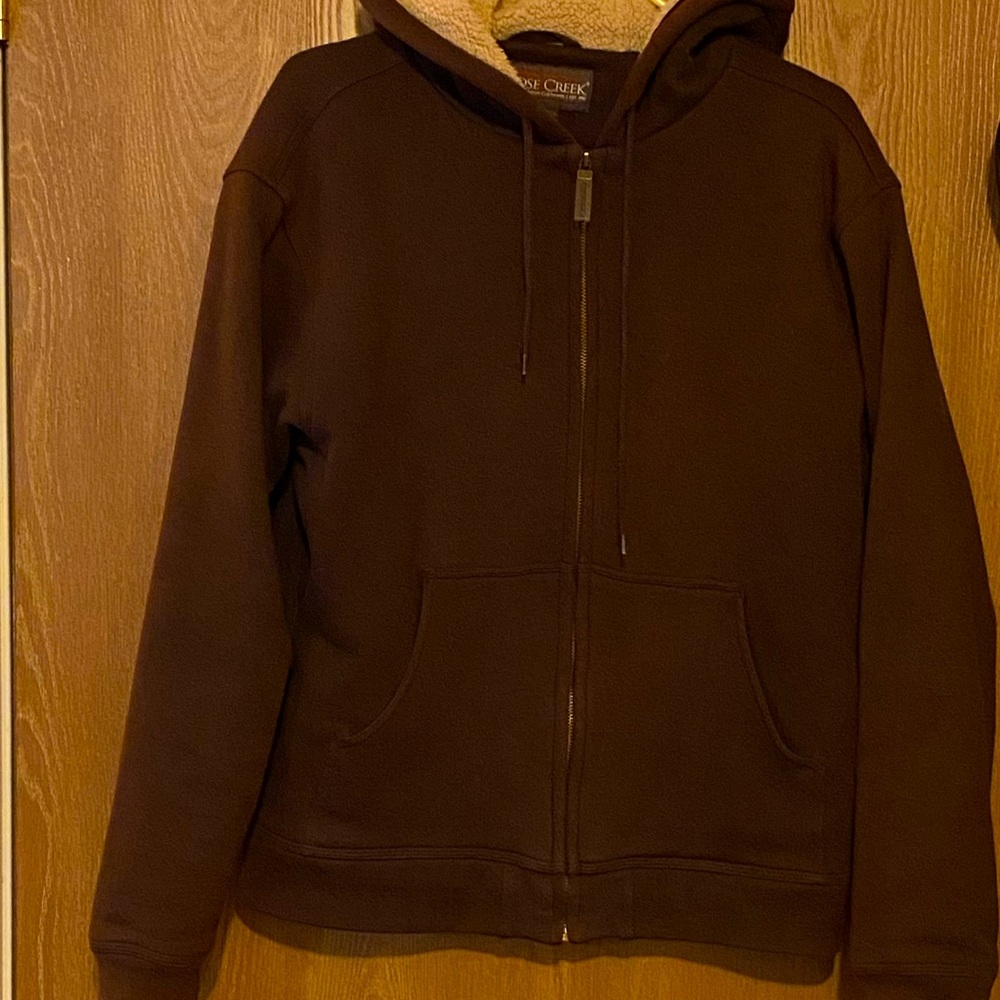 Moose Creek fleece lined hoodie